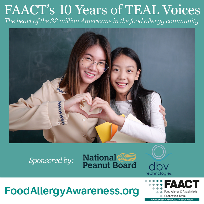 FAACT's 10 Year of TEAL Voices: School Education Graphic